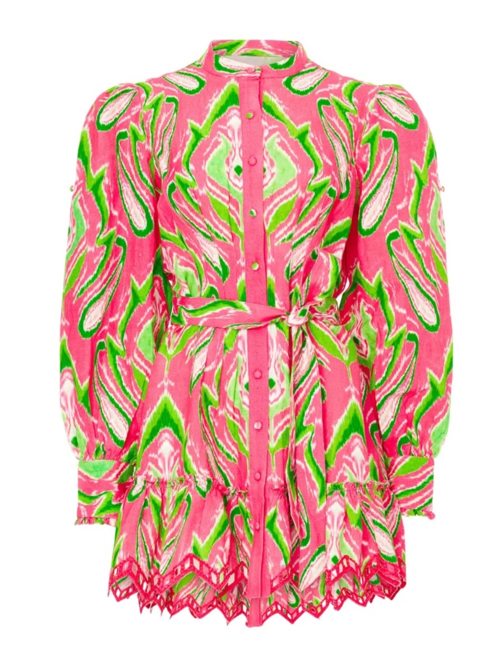Hemant & Nandita Printed Mini Dress - size small